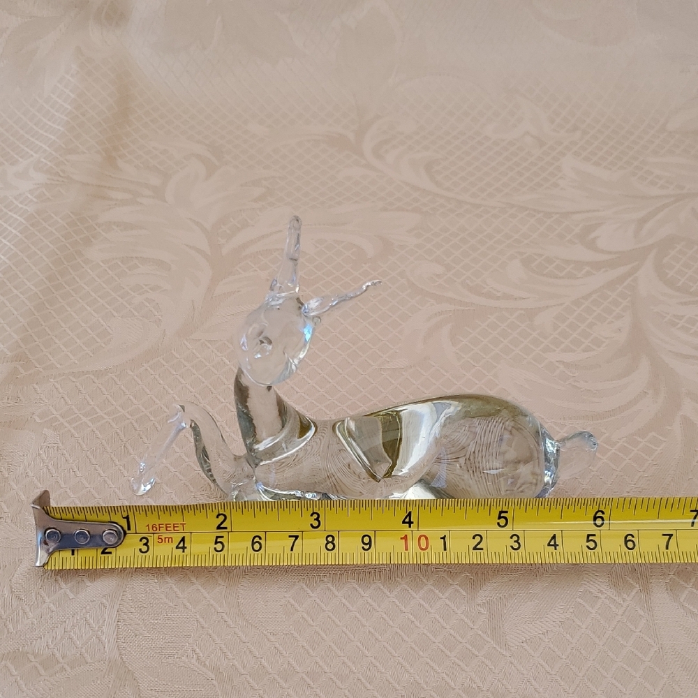 Elegant Pilgrim Art Glass Deer Figurine Vintage Excellent condition - Picture 3 of 9